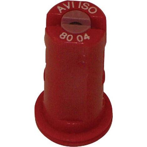 Ugello ad induzione d'aria AVI 80° 04 rosso ceramica Albuz ALBUZ AVI8004