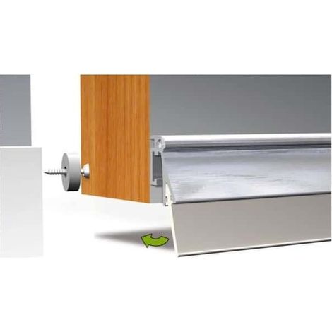 Schwenkbare Sockelleiste Port-o-mat 22-103cm Wandmontage - 622805