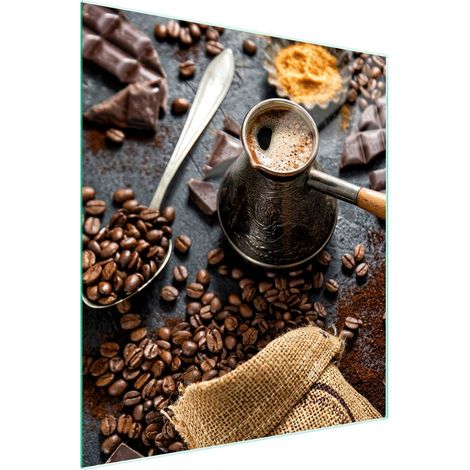TAGLIERE IN VETRO 45x52 Caffè (1/5)