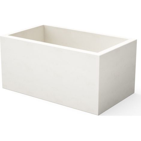 Rallonge de conduit de cheminée en béton lisse pour barbecues Kitaway 84x49x40 cm (1/5)