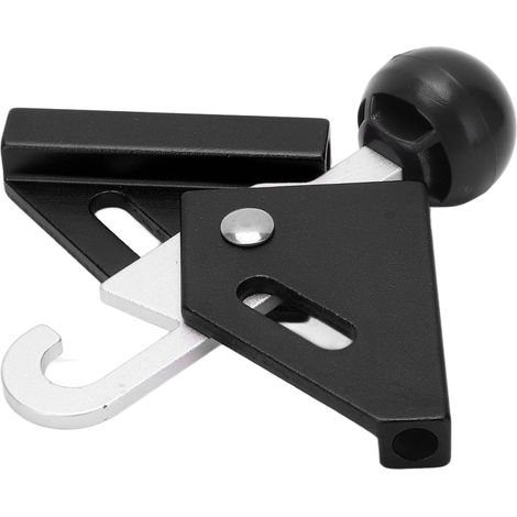 Embouts pour arceaux de tente, protection anti-crevaison, arceau rond pour auvent, capuchon supérieur, support simple pour tente, dé à coudre, noir (1/5)