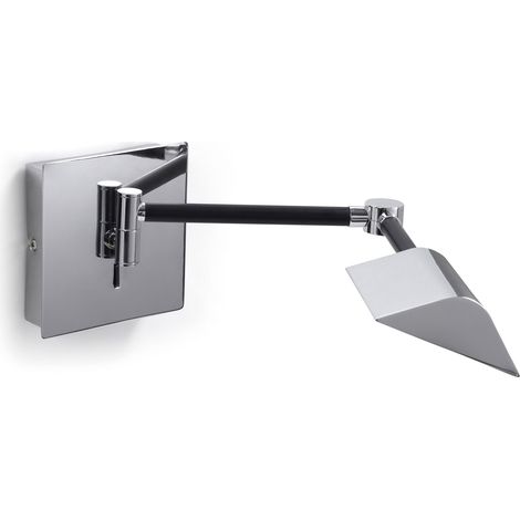 Aplique lector orientable JULIA LED COB 5 W 420 lm 3000 K CRI80 Cromo (1/5)