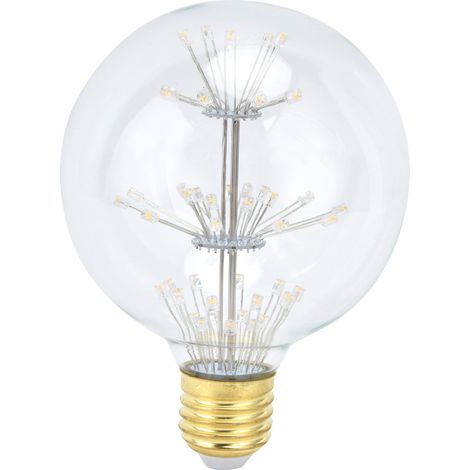 LED antique 3W G95 E27 ampoule ronde globe pour décoration
