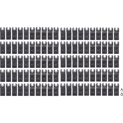 TOOLCRAFT TO-10246101  HCS Multifunktionswerkzeug-Zubehör-Set 100teilig 34 mm  100 St.