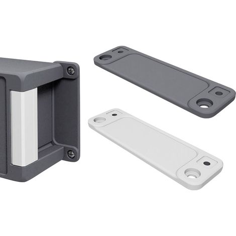 Bopla BA WL 17 7035 00500305 Wandlasche (L x B x H) 173 x 40 x 8 mm Aluminium Graphitgrau (RAL 7024