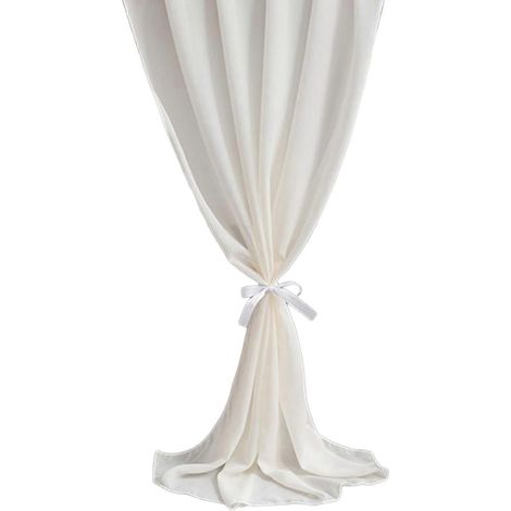 Chemin de table en mousseline beige 59 (1/5)