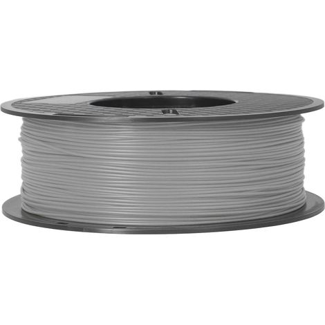 Hochpräzises 1,75 mm PLA-Filament, geruchloser 3D-Druck, 1 kg Silberverbrauchsmaterial, geringe Toleranz, Spule in Profiqualität. (1/5)