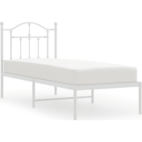 Maison Exclusive - Estructura cama sin colchón con cabecero metal (1/5)