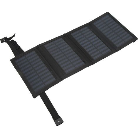 Panneau Solaire 20W Pliable USB 5.5V Monocristallin Portable pour Camping Randonnée Voyage (1/5)