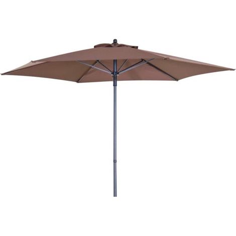 Parasol acero Ø 210 cm altura 210 cm - (1/2)