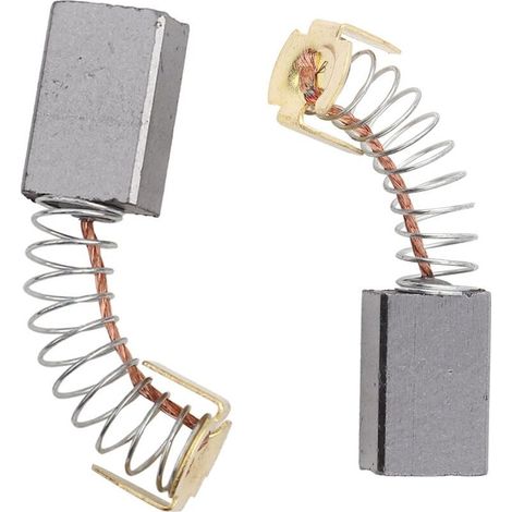 20 pièces de charbons moteur universels 6 × 10 × 15 mm pour meuleuses d’angle, ponceuses orbitales et outils électriques