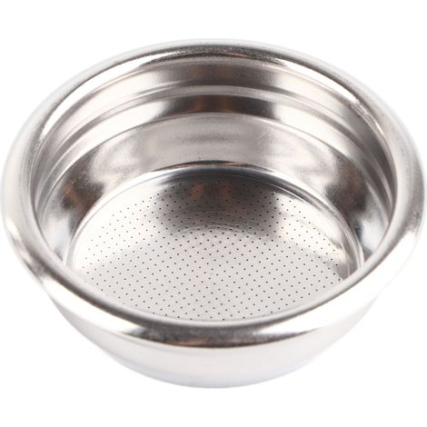 22 g poröser Edelstahl-Filterkorb für 2-Tassen-Kaffeefilterhalter, kompatibel mit 58-mm-Griff