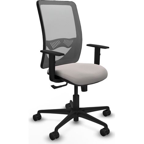 Silla de oficina piqueras y crespo Zulema negro soporte lumbar ajustable (1/2)