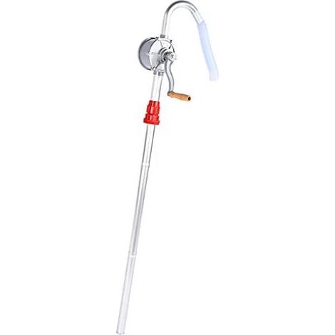 Handpumpe, Kurbelpumpe, manuelle Ölsaugpumpe mit Filter, U-förmiger Schlauch, 3 Saugschläuche, Rotationsölpumpe, maximale Förderhöhe 5 Meter (1/5)