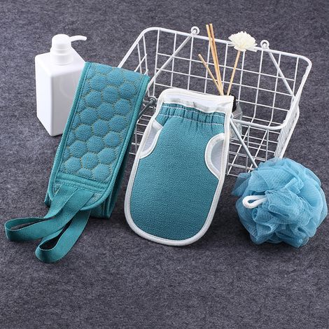 Ensemble de serviettes de bain trois pièces, artefact de bain, ensemble combiné de boules de bain de nettoyage et de décontamination à la boue épaissie (1/5)