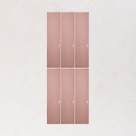 Carrelage Décor GRACE 7.5x30 cm Blush Grace Gloss