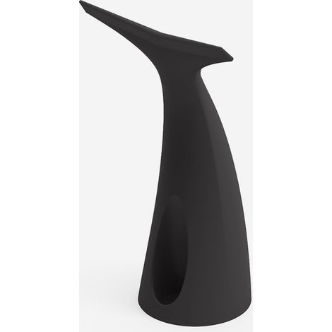 Portaombrelli in polietilene per ingresso di design Pina - Nero