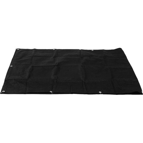 Brise-vue noir 3 x 0,9 m / 9,84 x 2,95 pi, brise-vent, filet d'ombrage pour balcon, terrasse, jardin ou porche (1/5)