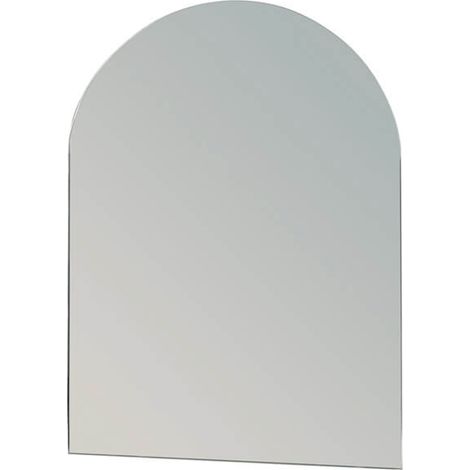 Showerdrape Hampton Large Arched Wall Mounted 70 x 50cm Bathroom Mirror (1/4)