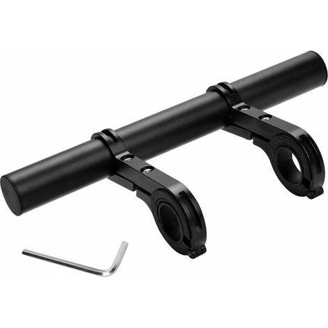 Extension de Guidon pour Vélo, Moto et Vélo Électrique – Support Téléphone et Fixation Lampe Intégrée – Compatible Tous Types de Guidons (1/5)