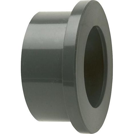 PVC-U - Raccord adhesif Douille a collet, 90 mm, pour bague d etancheite plate (1/3)