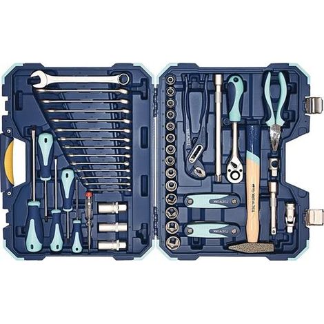 TECWERK Werkzeugkoffer 47-tlg.im Ku.-Koffer 4-24mm TECWERK