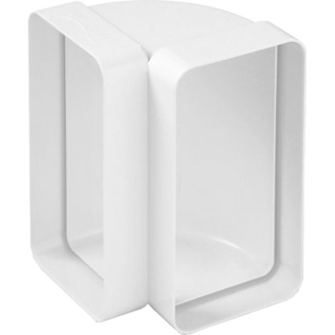 CURVA VERTICALE IN ABS PER TUBO RETTANGOLARE mm 150x70 FIRST