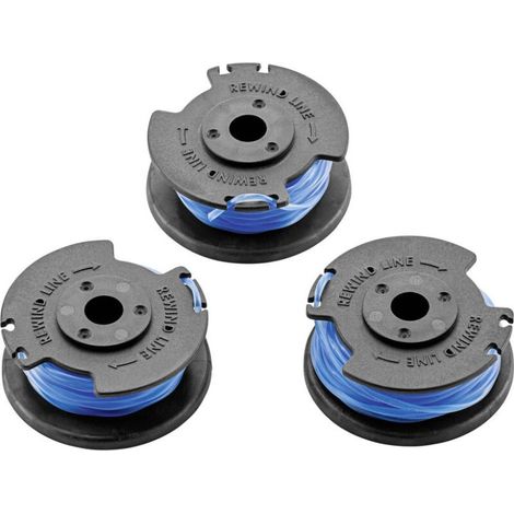 Convient pour la tête de tondeuse Ryobi AC14RL3A, bobine de fil et corde de coupe (1/5)