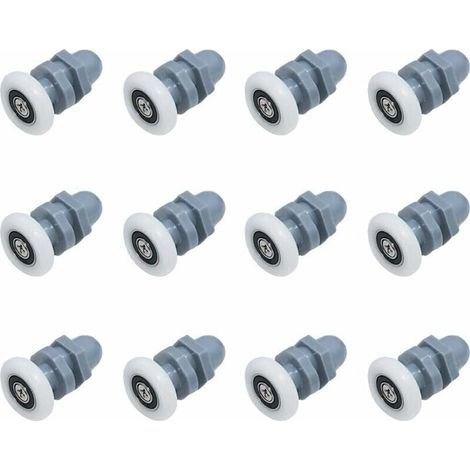 12pcs Shower Door Wheels, Shower Door Wheels, Sliding Door Wheels, Bottom Wheels, Shower Door Wheels, Shower Door Wheels, 20mm Door Wheels (1/5)