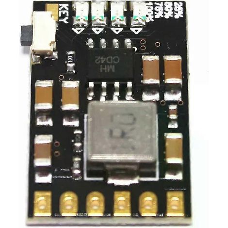 Taidacent 5V 2A Lade- und Entlademodul für 37-42V Lithium-Batteriezellen, Ladegerät-Schutzplatine, Boost-Netzteilplatine (1/4)