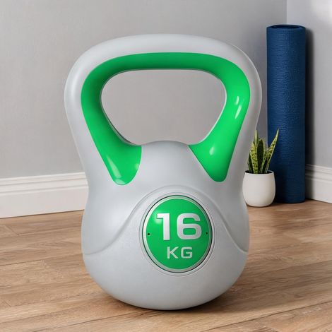 SunJet Haltères, poids de musculation, Haltère kettlebell 16 kg - Réf. 80FNXNRYR1TA (1/5)