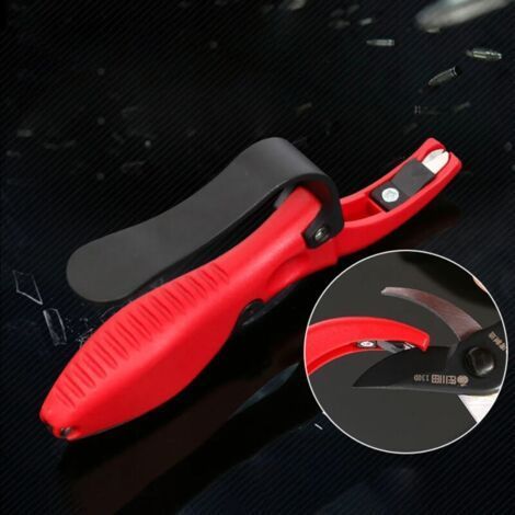 Professional Sharpe Manual Pruning Shears Scissors Gardening Tools Lawn Mower Blade Sharpener (1/4)