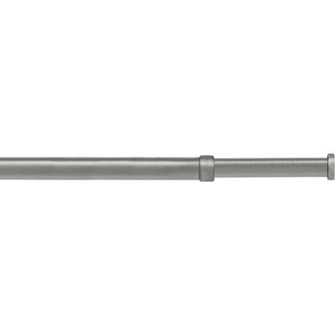 astina per tendine nichel piatta a pressione estensibile da 90 a 150 cm