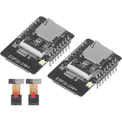 ESP32 CAM 2-teiliges WiFi-Bluetooth-Modul-Entwicklungsboard mit integrierter Kamera, elektronisches Dualmodul für DIY-Projekte (1/5)
