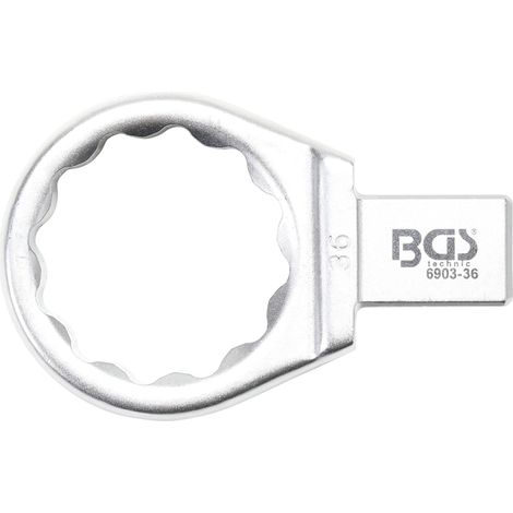 BGS Einsteck-Ringschlüssel 36 mm Aufnahme 14 x 18 - 6903-36