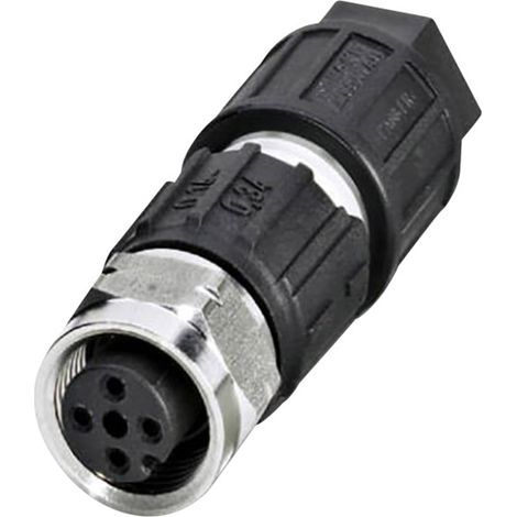 Phoenix Contact 1440766 Sensor-/Aktor-Steckverbinder, unkonfektioniert M12 Stecker, gerade Polzahl