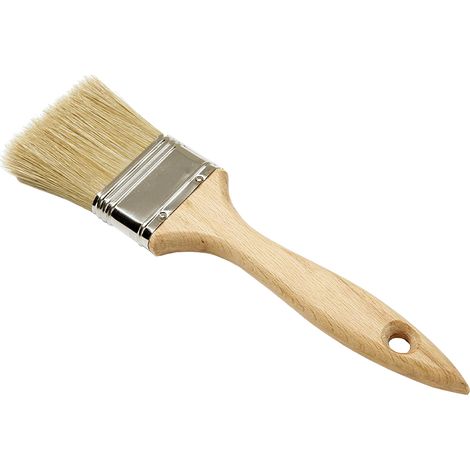 Pennellessa Setola Bionda 40 mm ITALRULLI S.220 - Manico Legno (1/3)