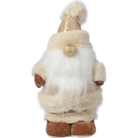 Duende navideño dorado de Escandinavia, 25 cm - Guardián de la felicidad y el buen humor (1/3)