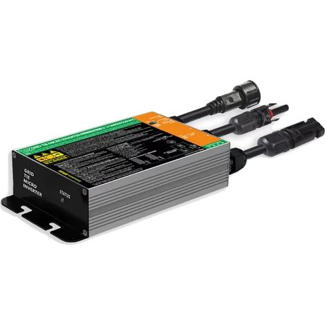 Inversor conectado a la red, conversión de energía eficiente, sincronización con la red, GMI-600W, CA 180-280V, CC 18-60V (1/2)