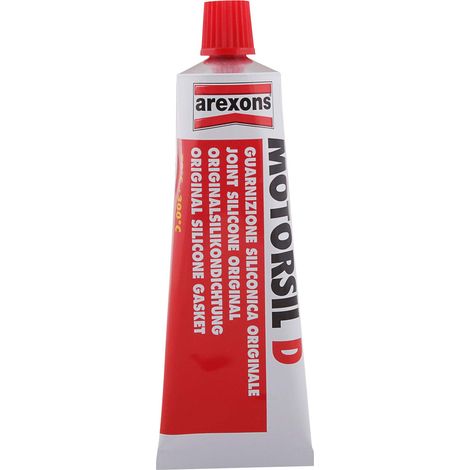 Guarnizione Sigillante Originale Motorsil D Rossa 60 g in Tubetto (0096) (1/5)
