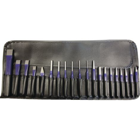 Trousse à outils, 20 pièces, acier CrV, enroulable TECWERK (1/2)