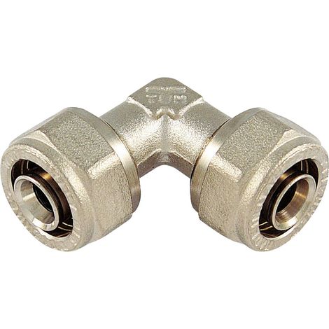 Tiemme RACCORDO PER TUBO MULTISTRATO curvo doppio mis. 20x20 5.00 pz