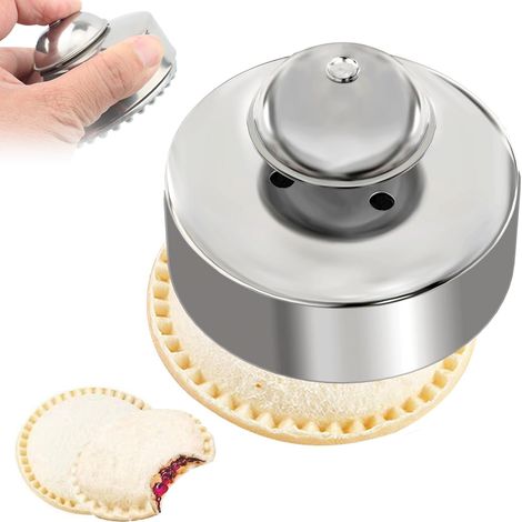 Cortador de sándwiches, acero inoxidable 304, utensilio de cocina, diseño compacto, para niños y almuerzos. (1/5)