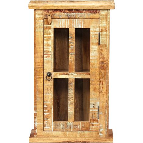 Maison Exclusive - Wandschrank Altholz Massiv 44x21x72 cm