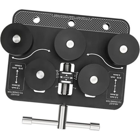 Outil de redressage de carburant de ligne de frein de redresseur de tube pour des tubes de 3/16-1 pouce (1/5)