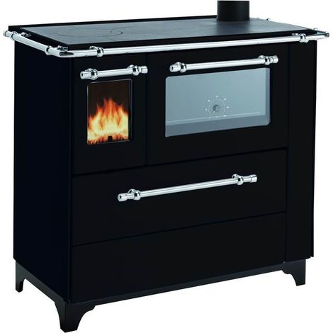 Palazzetti Cucina Royal a Legna New Betty 4.5 Vetro Canna di Fucile (1/4)