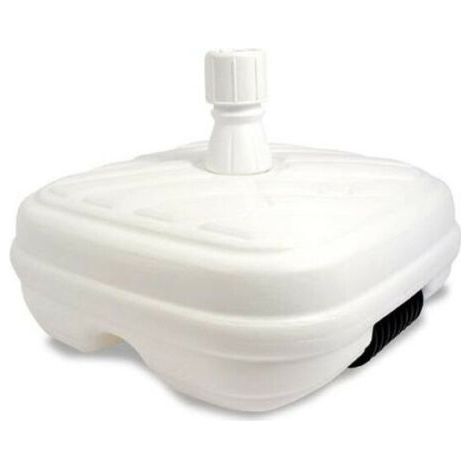 Base Ombrelloni Plastica Bianca Ruota Adriatic (1/3)