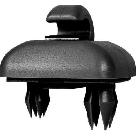 Noir Intérieur Pare-soleil Crochet support d'attache pour A1 A3 A4 A5 Q3 Q5 8e0 857 562 (1/4)