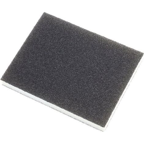 Éponge à poncer forte sanding sponge double face 125x98x12 mm (1/2)