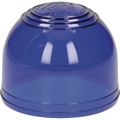 Cabochon - Feu Clignotant Bleu - Pour Véhicules Professionnels Agricoles Miniers et Municipaux - 0,1 kg